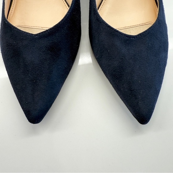 Alex Marie Noelli Women's Blue Suede Pointed Toe Pumps Size 10M Comfy Dressy - Picture 8 of 11